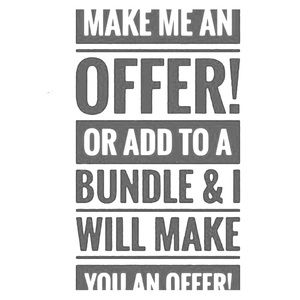 Will take reasonable offers!!!